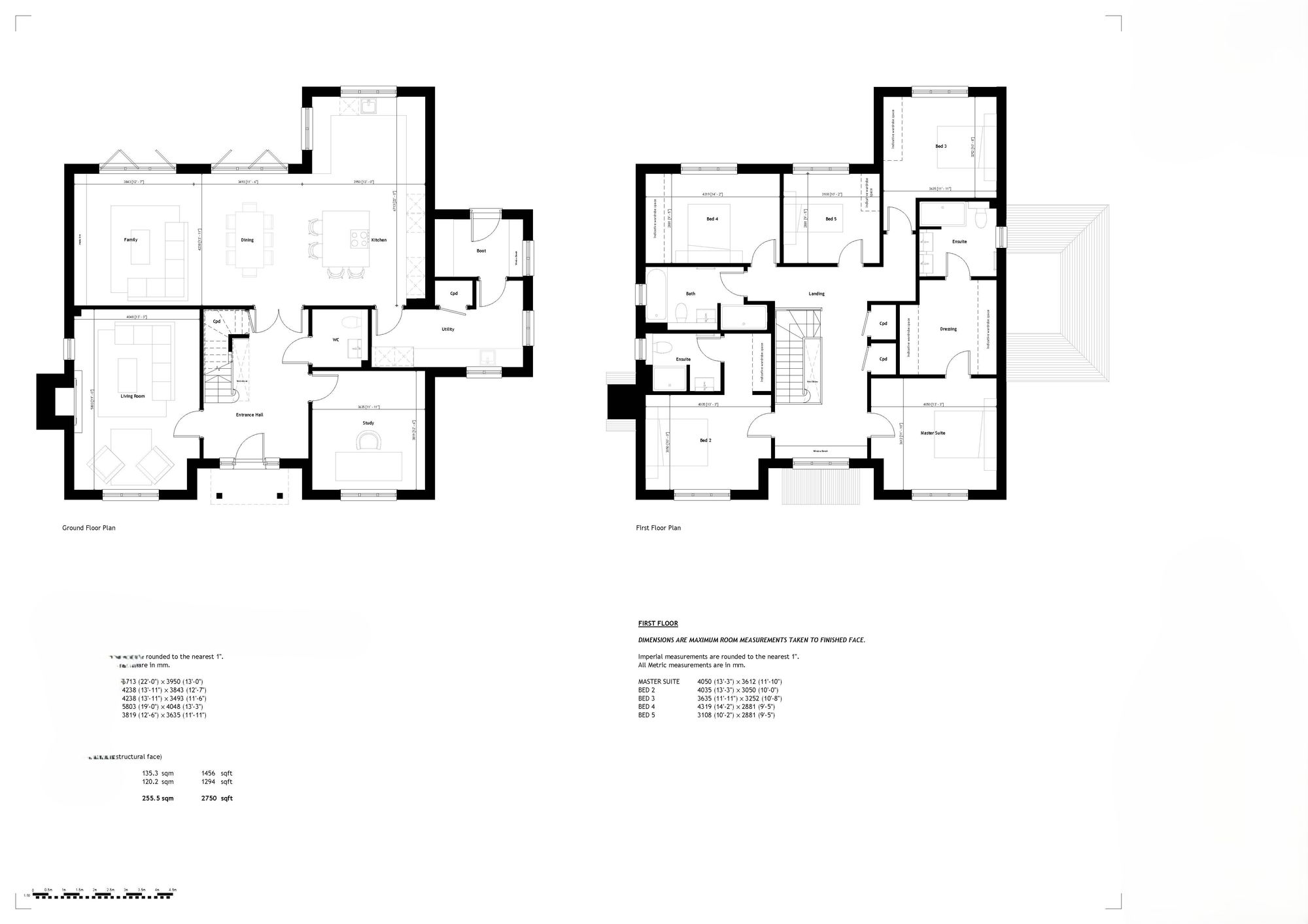 Plot 2 Deerhurst Place, East Sussex floorplan