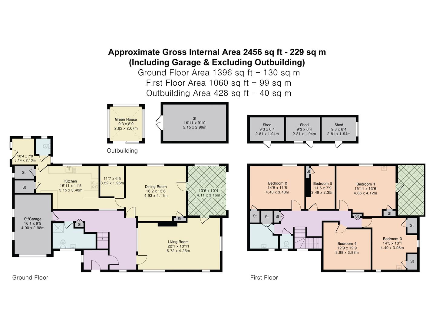 White House, 2, The Avenue, Bengeo floorplan