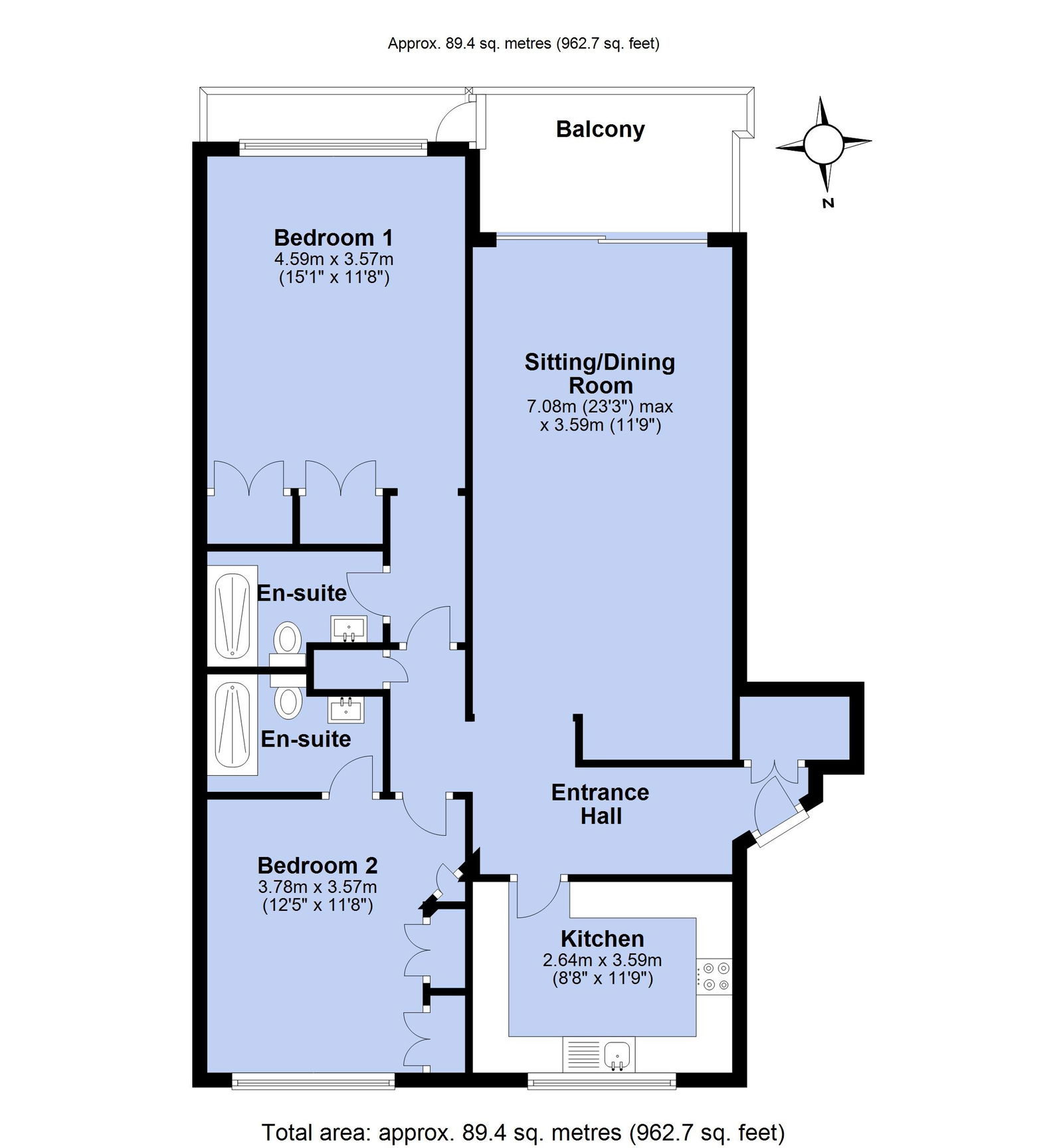 1B Imperial Court, Park Hill Road, Torquay floorplan