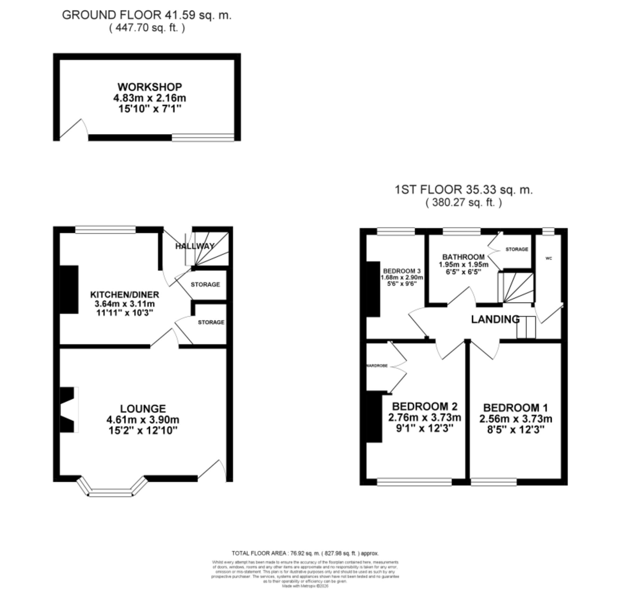 9, The Island, Tean, ST10 floorplan