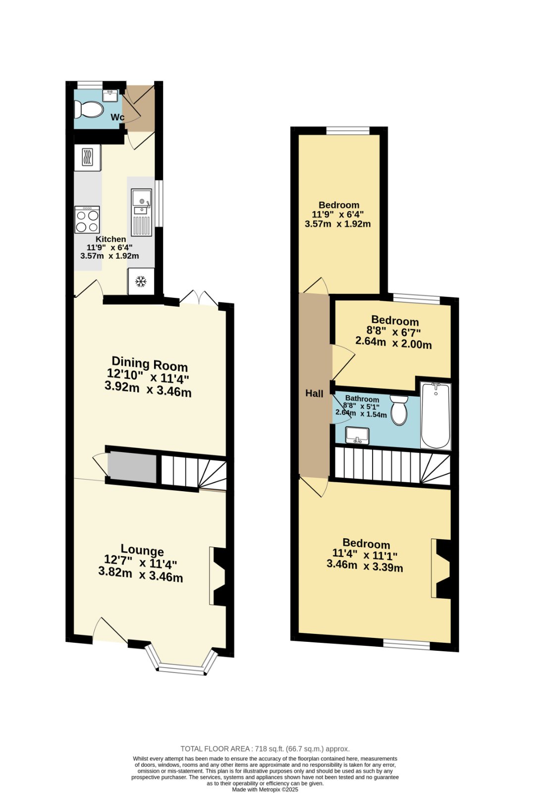 8, Canterbury Road, Whitstable floorplan