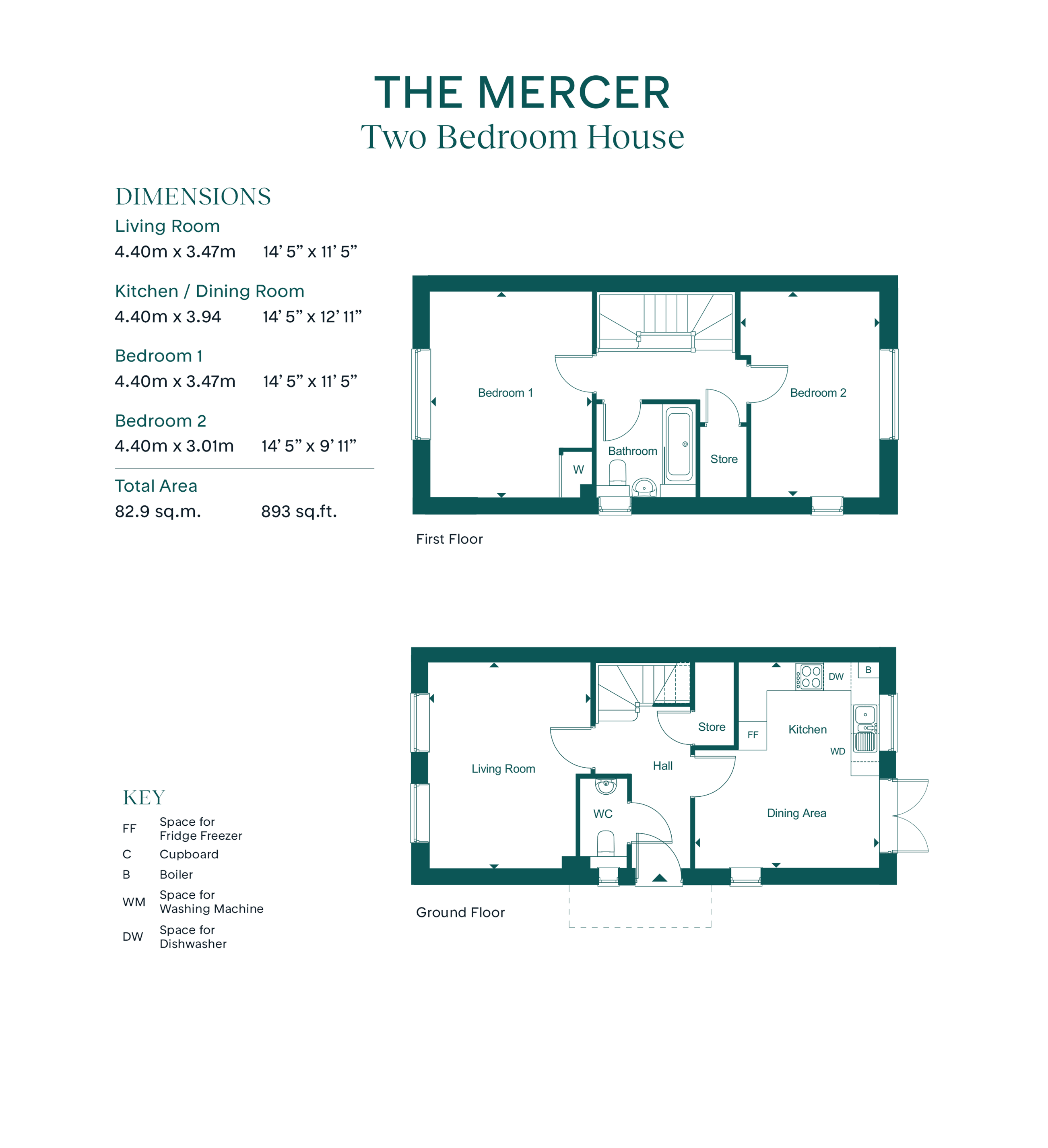 Leaf Living at Allium Park , Guildford, GU23, Ripley floorplan