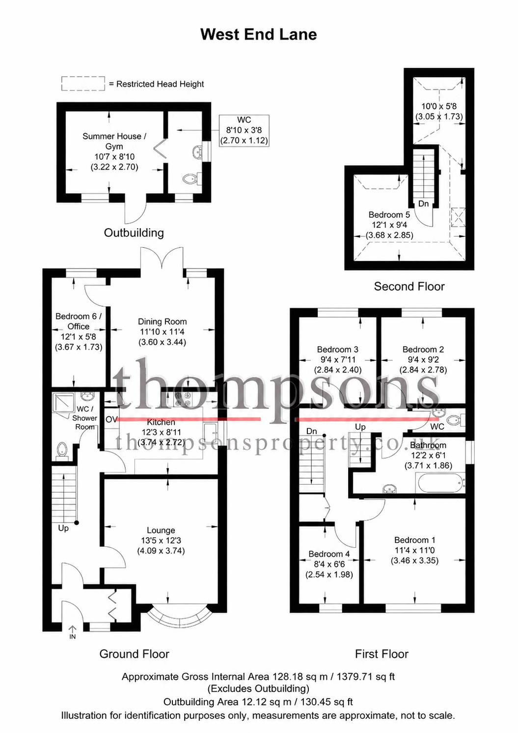 167, West End Lane, Hayes floorplan