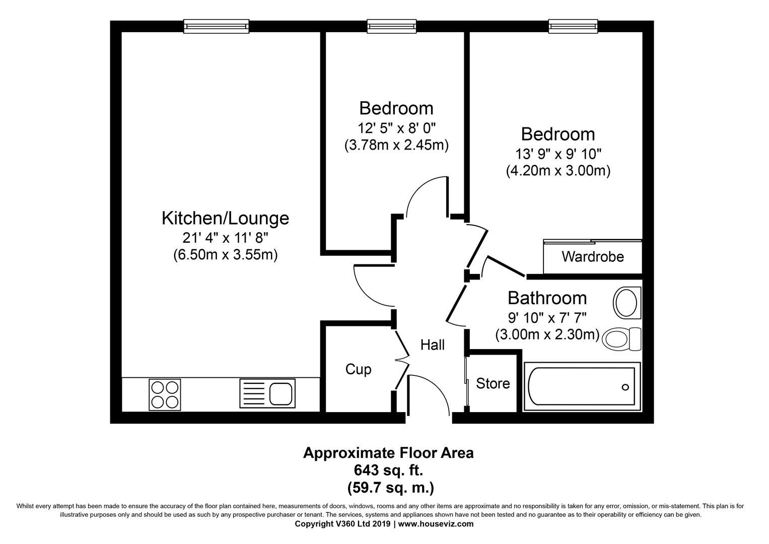 2 Bedrooms Flat for sale in Federation Road, Burslem, Stoke-On-Trent ST6