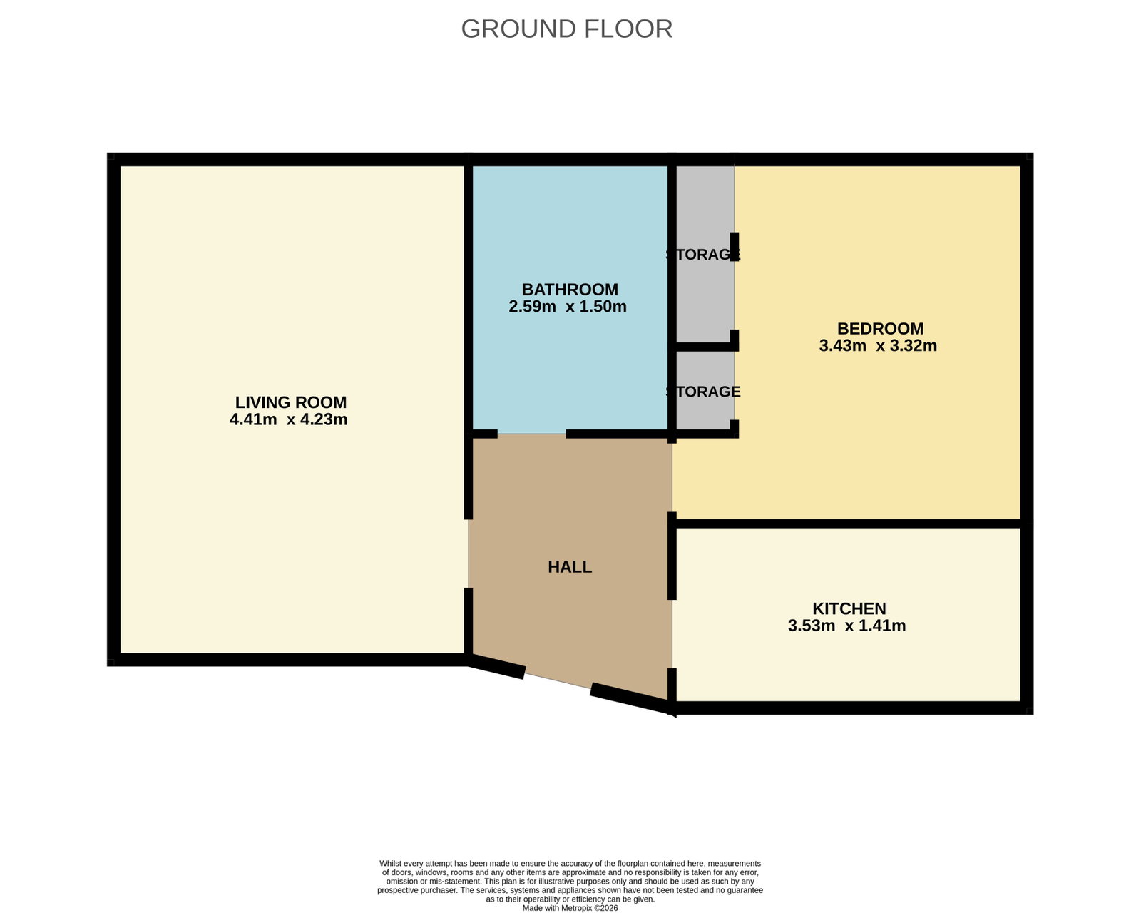 34a, Baldovan Terrace, Dundee floorplan