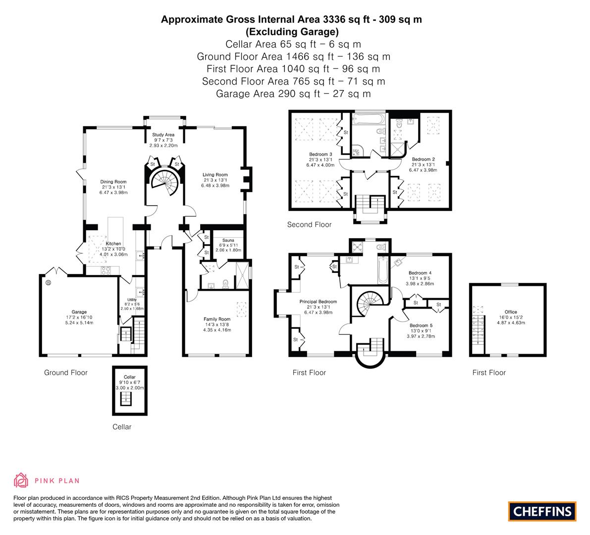 101, Grantchester Meadows, Cambridge floorplan