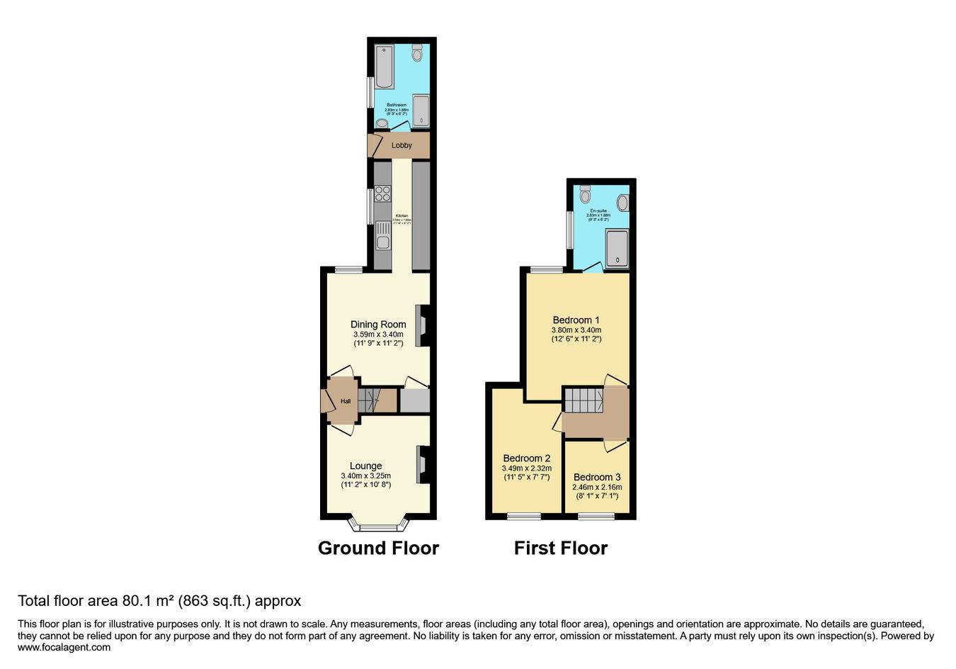 3, Kingsway, Lincoln floorplan