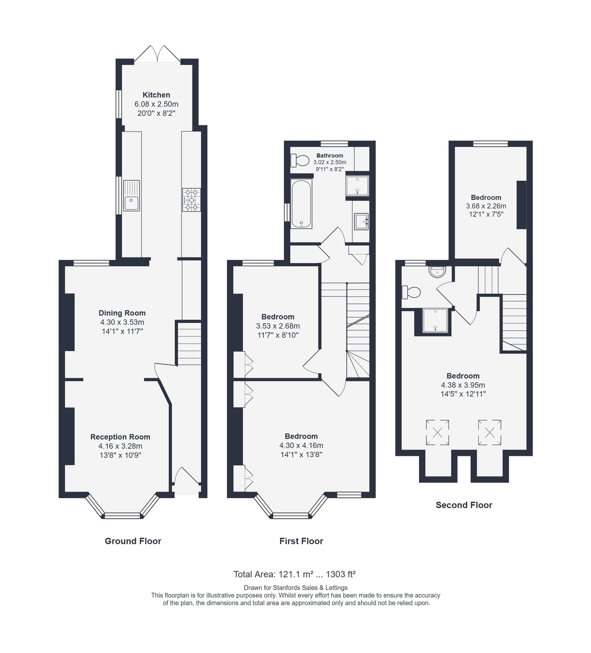 128 Leahurst Road, Hither Green floorplan