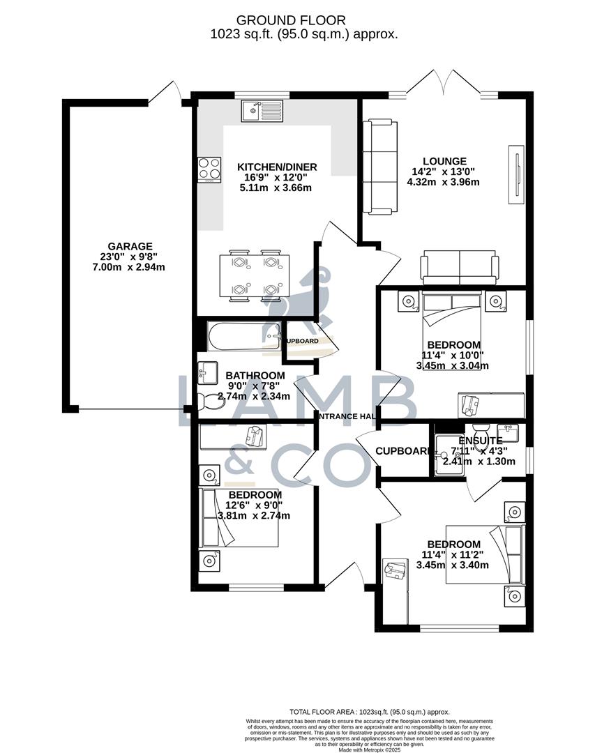 28, Park Gate Corner, Clacton-On-Sea floorplan