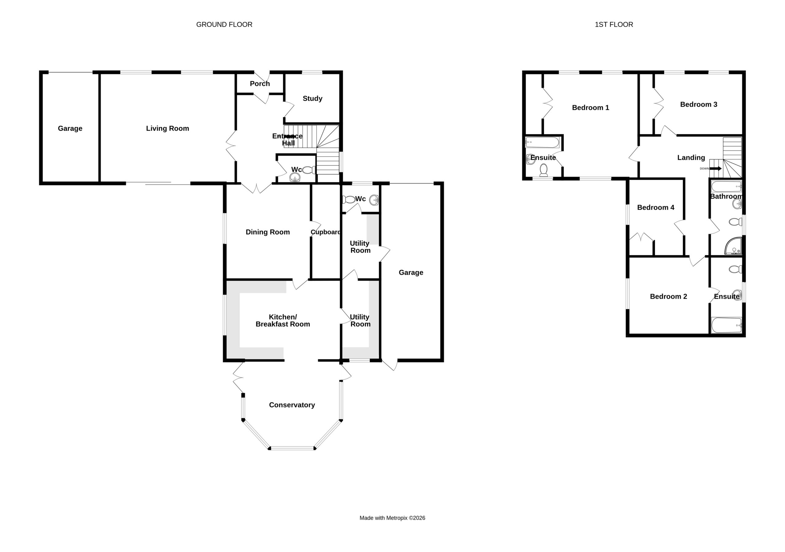 La Galliotte, 12 Le Clos Galliotte, St Martin's floorplan
