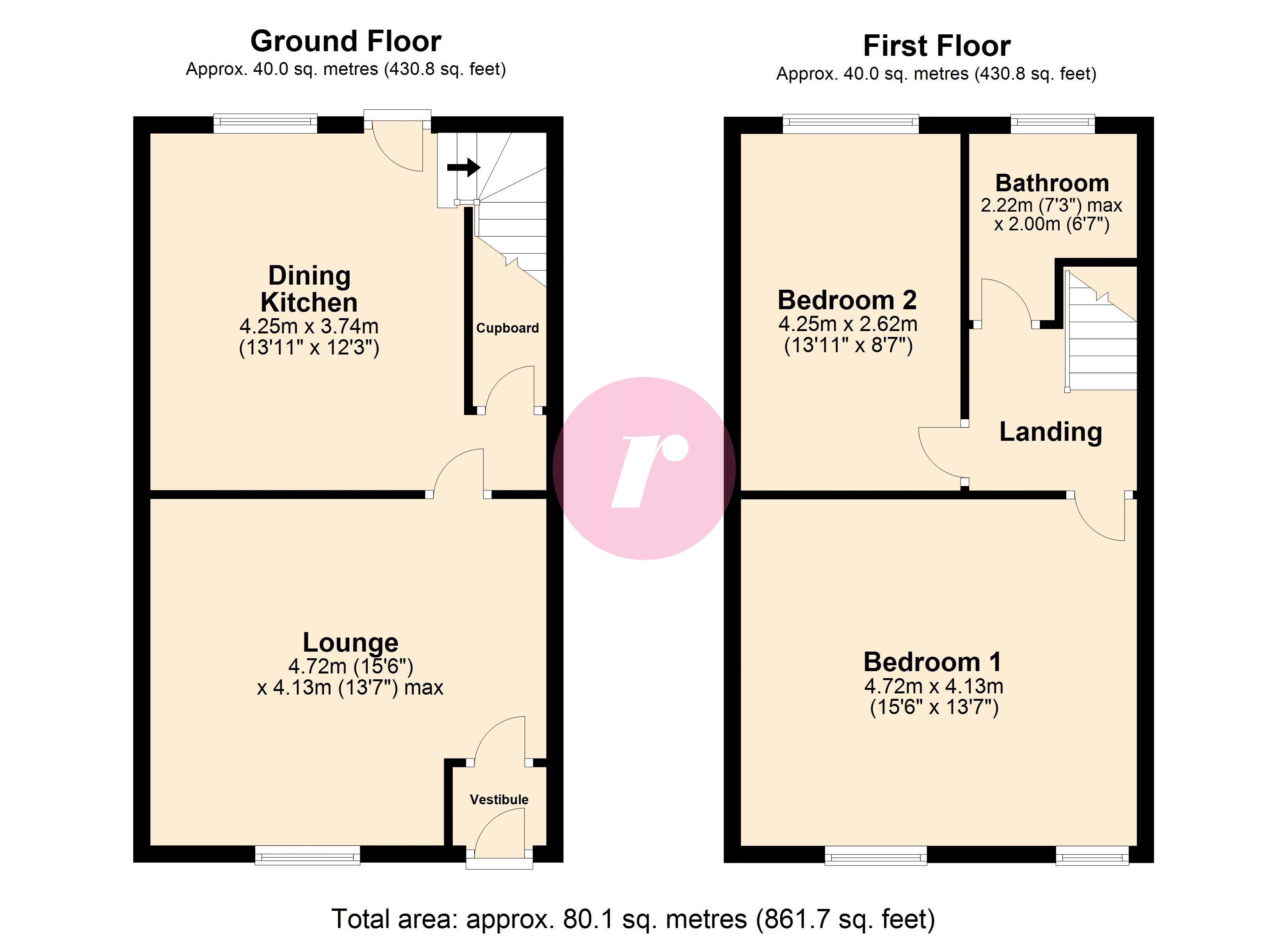 95, Royds Street, Rochdale floorplan