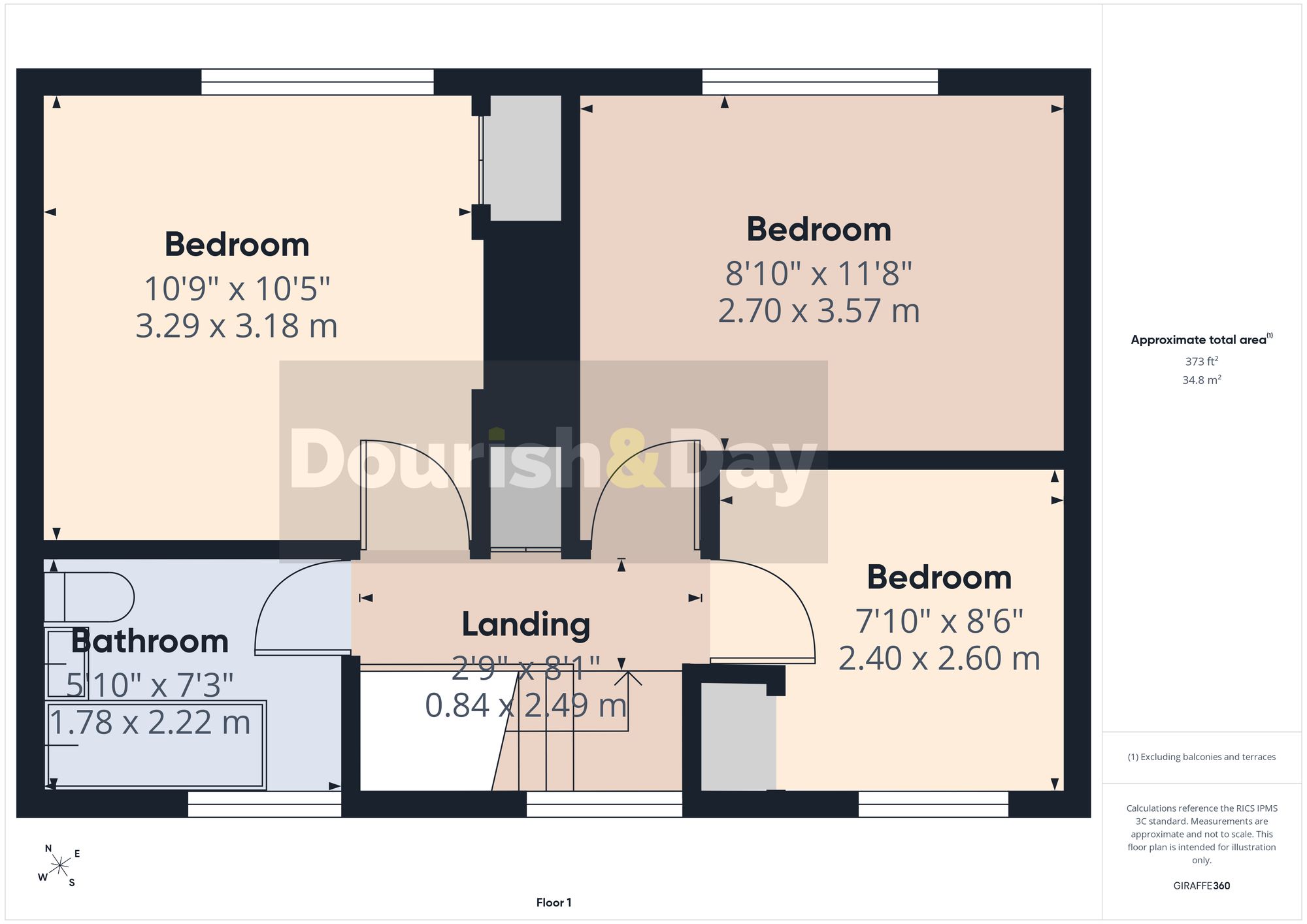 37 Dalelands West, Market Drayton floorplan