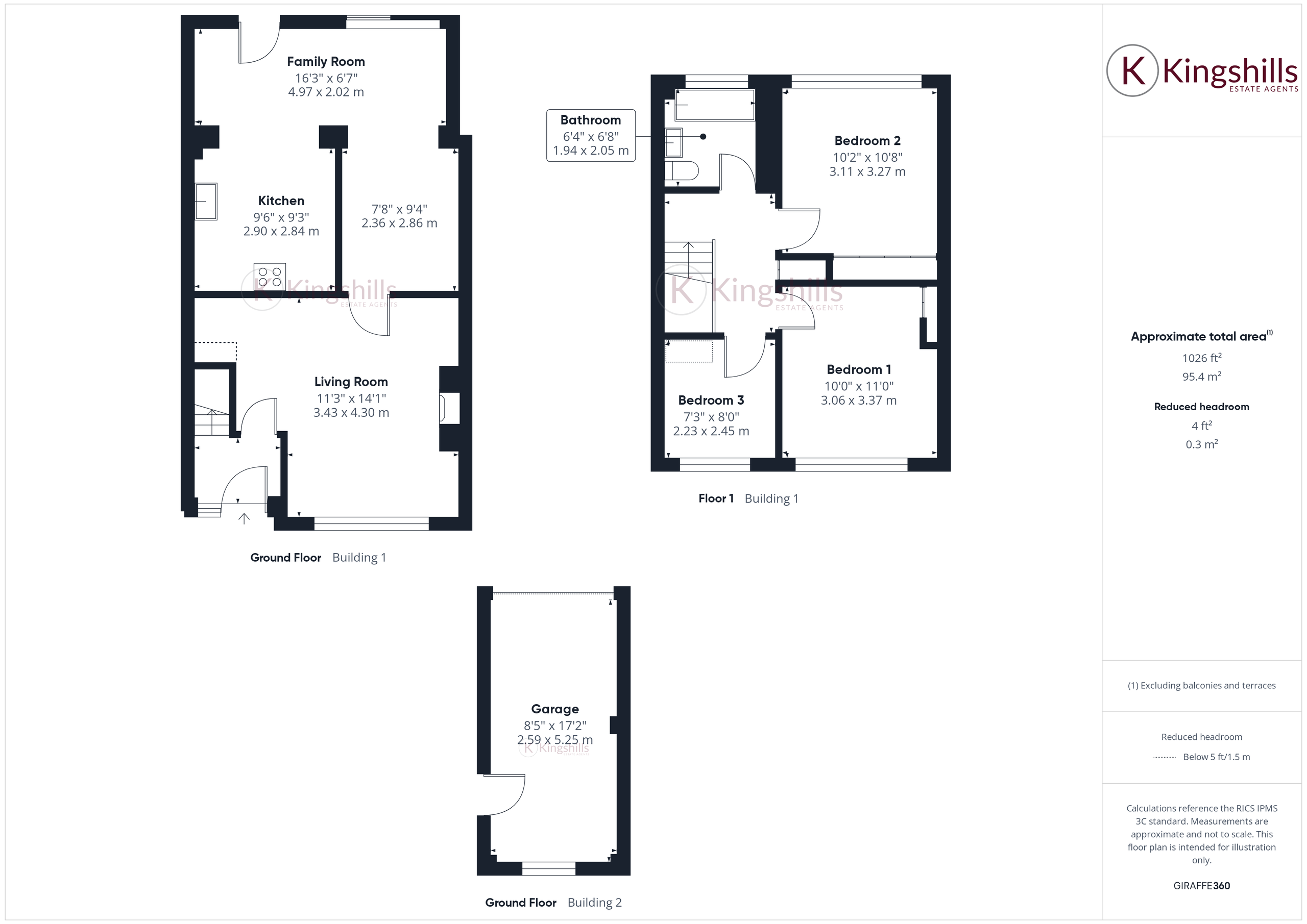 11 Court Lawns, High Wycombe floorplan