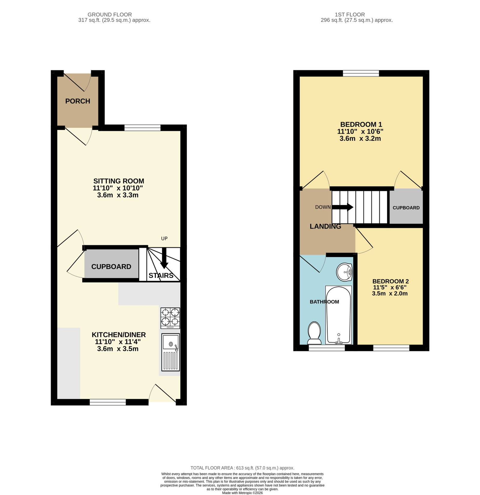 5, Ross Gardens, Bournemouth floorplan