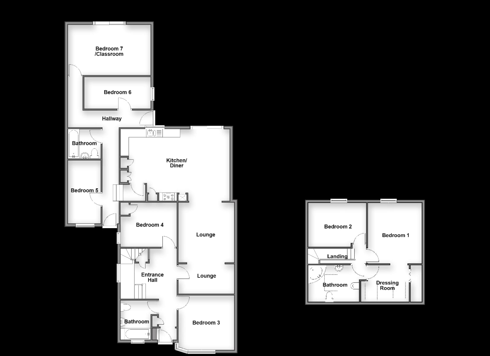 96, Clarendon Road, WORTHING floorplan