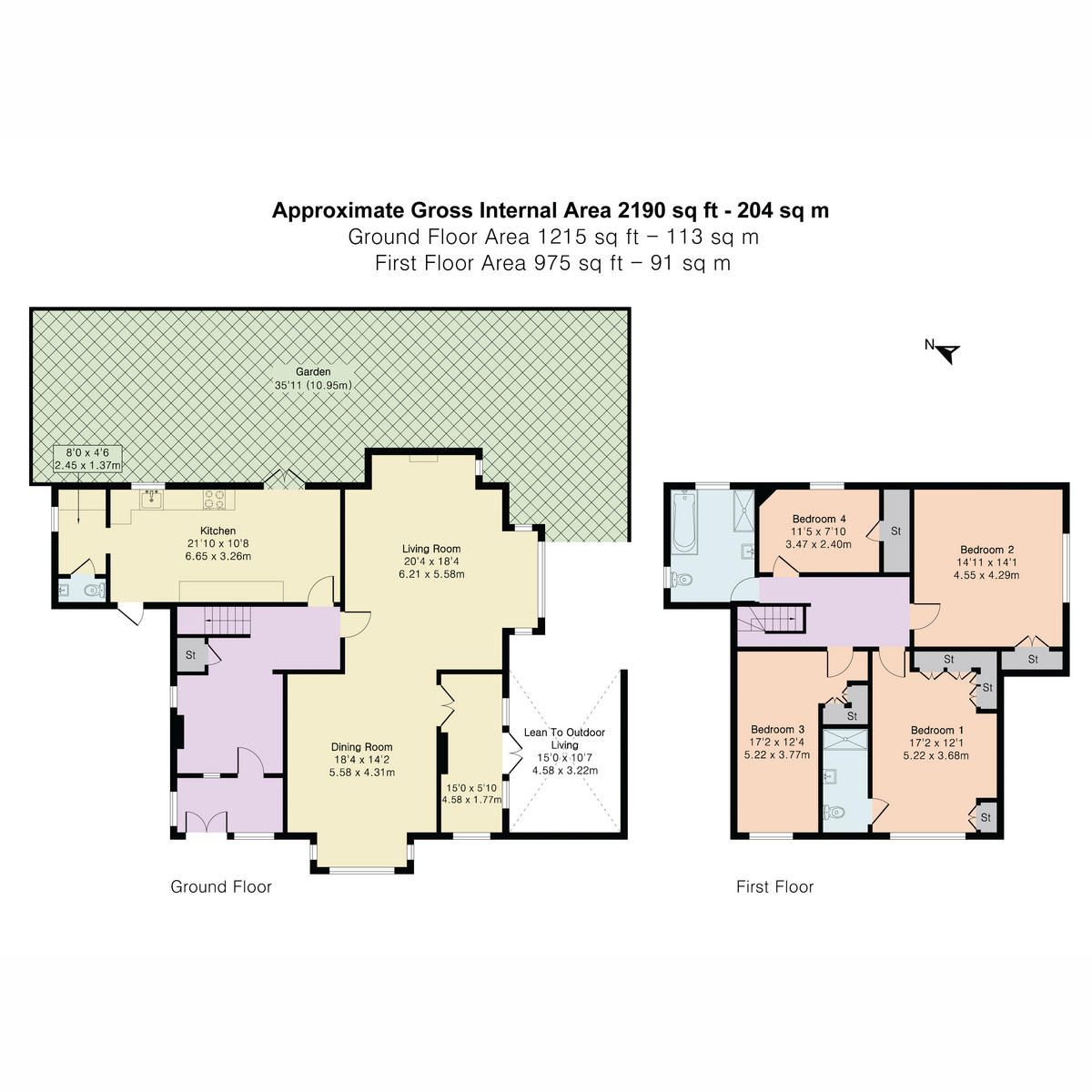 11, Haydn Avenue, Purley floorplan