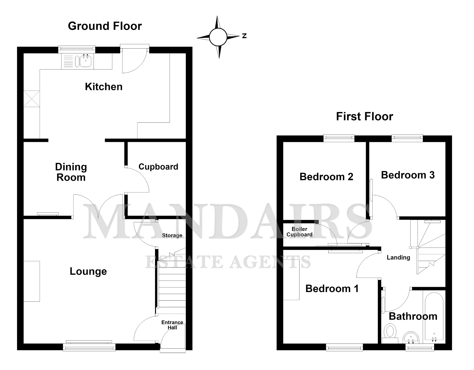 9 Atton Avenue, Spalding floorplan