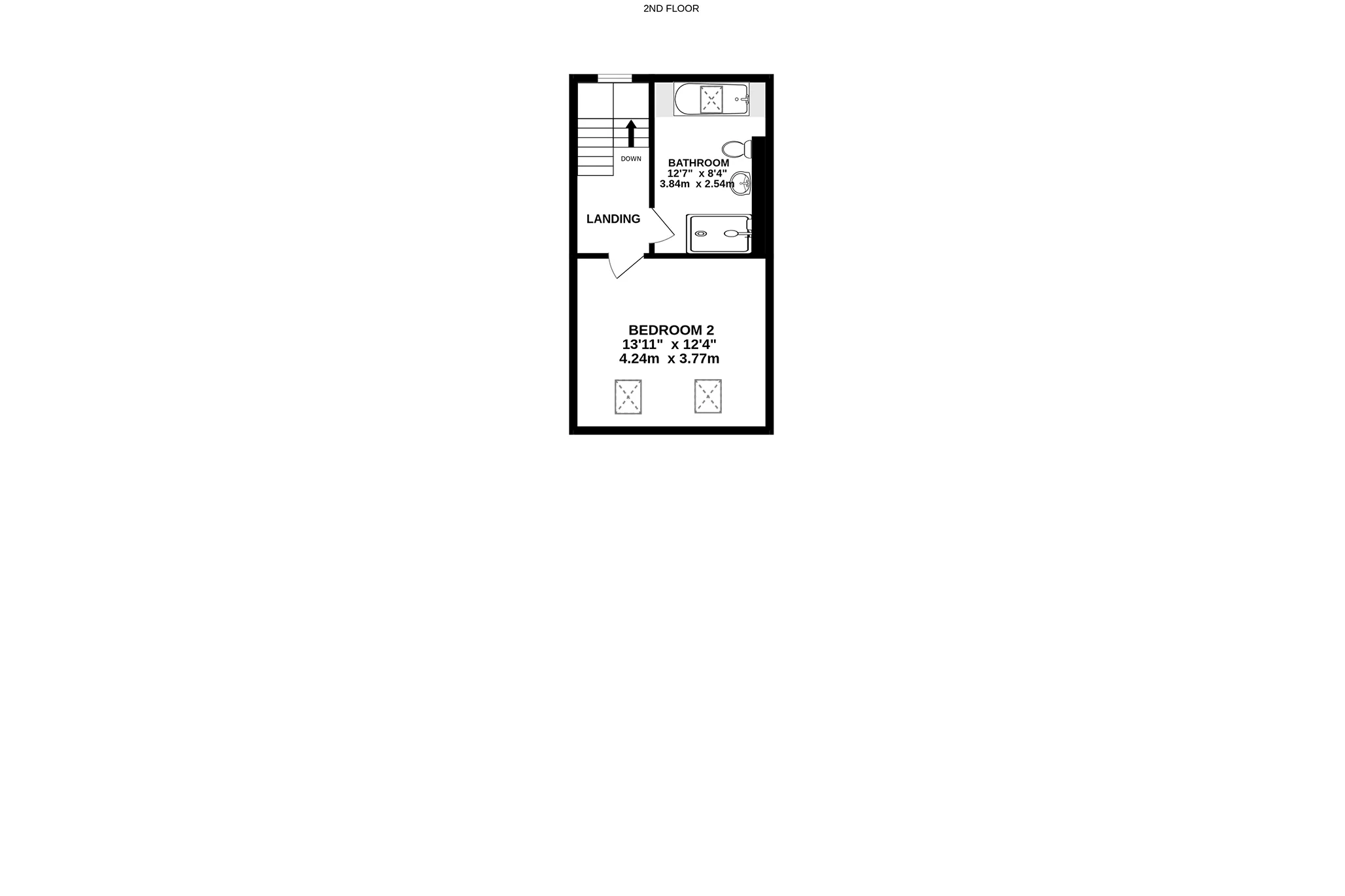 2, Sydney Street, Douglas floorplan