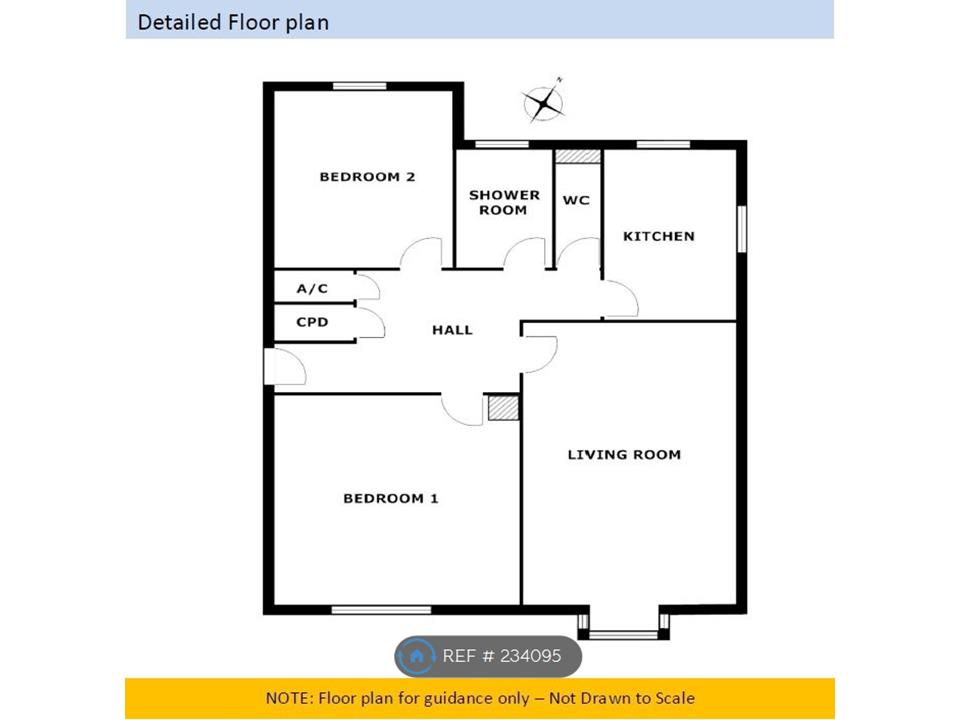 2 Bedrooms Flat to rent in Woodlands Avenue, Littlehampton BN16