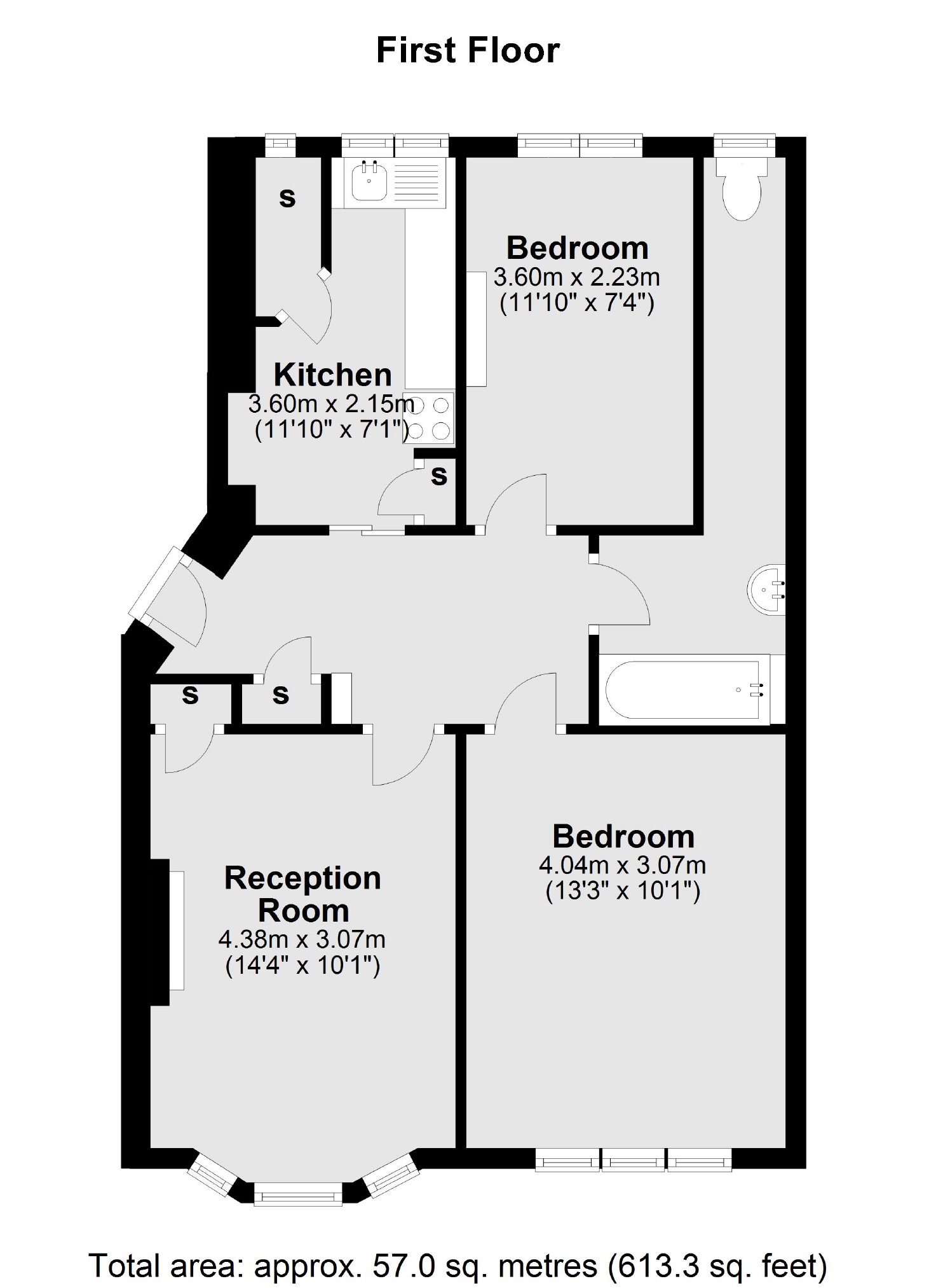 Sidmouth Parade, Sidmouth Road, London NW2, 2 bedroom flat for sale