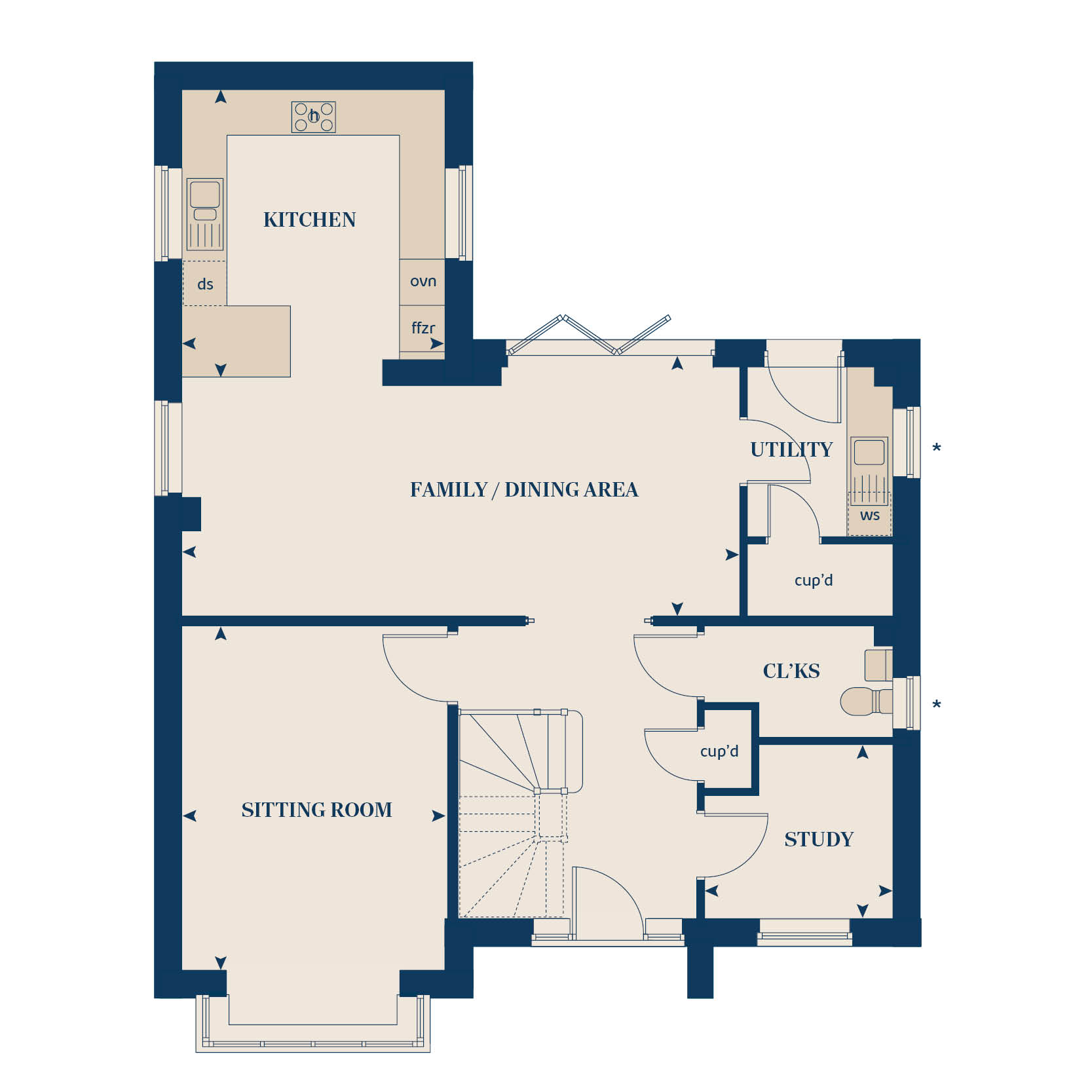 18, Old Vicarage Lane, Swindon floorplan