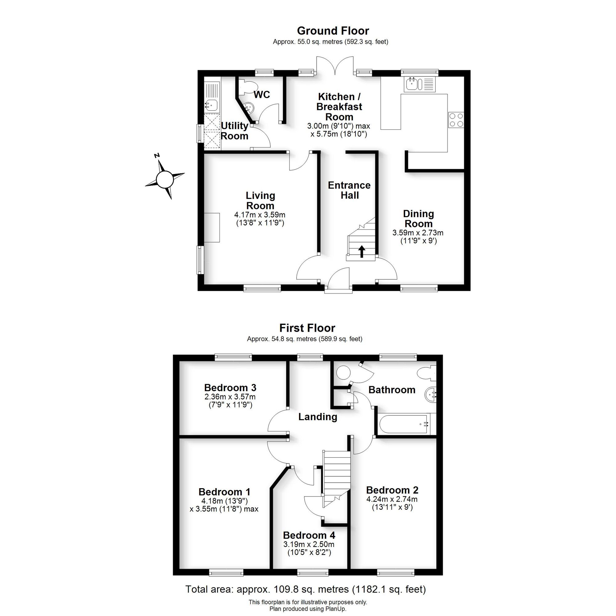 7 Rooks Street, Cambridge floorplan
