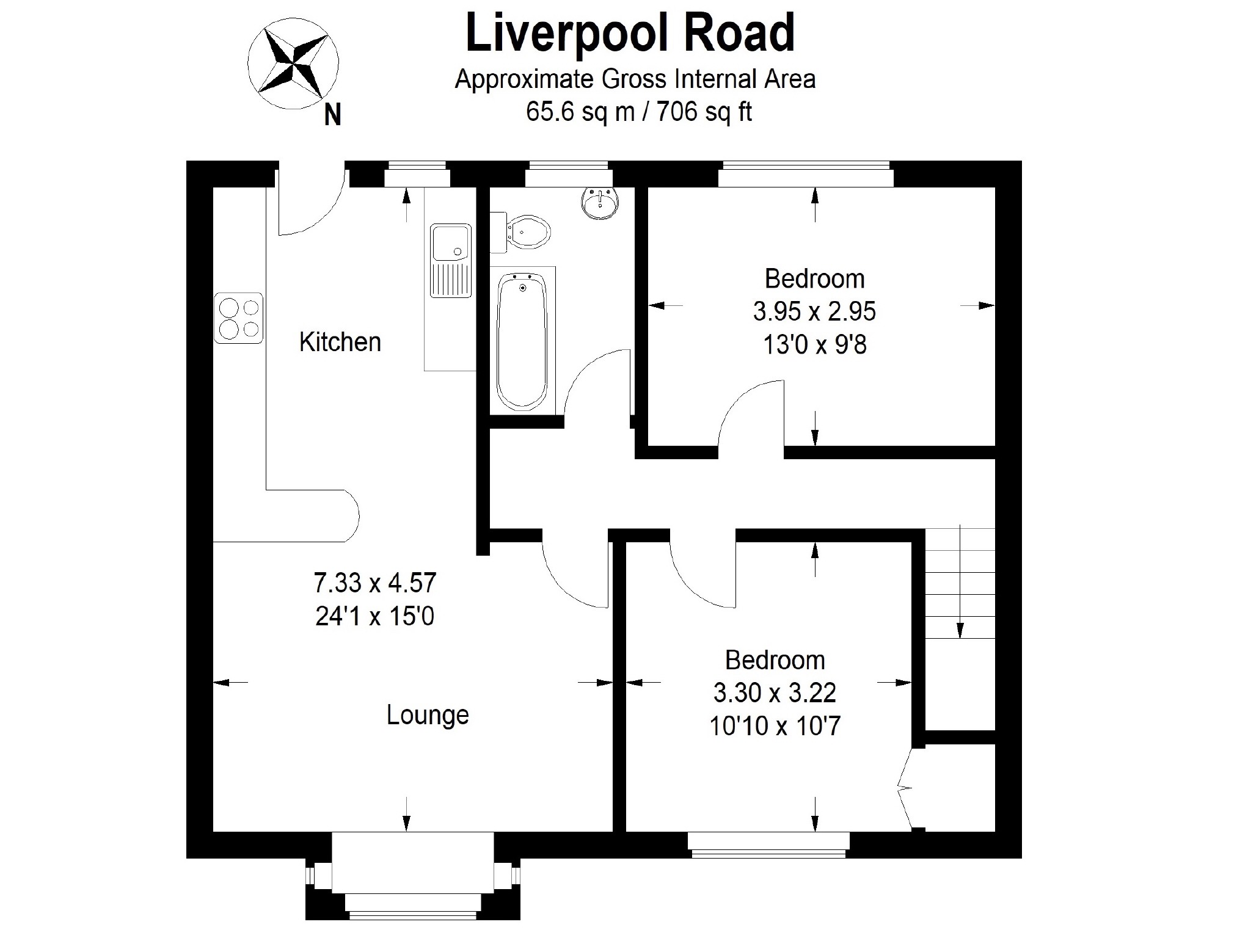 2 Bedrooms Flat for sale in Liverpool Road, Hutton, Preston PR4