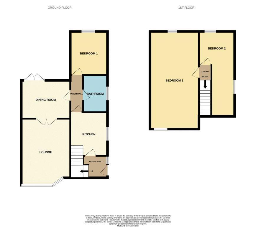 17, Gwydyr Road, Llandudno floorplan