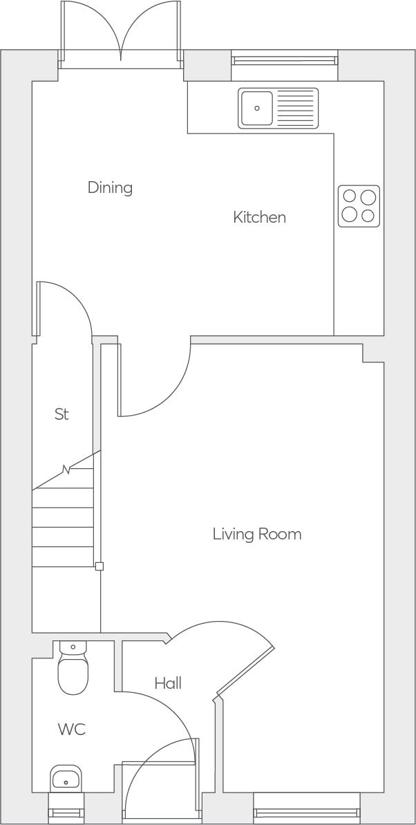 185, Off Catterick Road, Brough With St Giles, Catterick Garrison floorplan