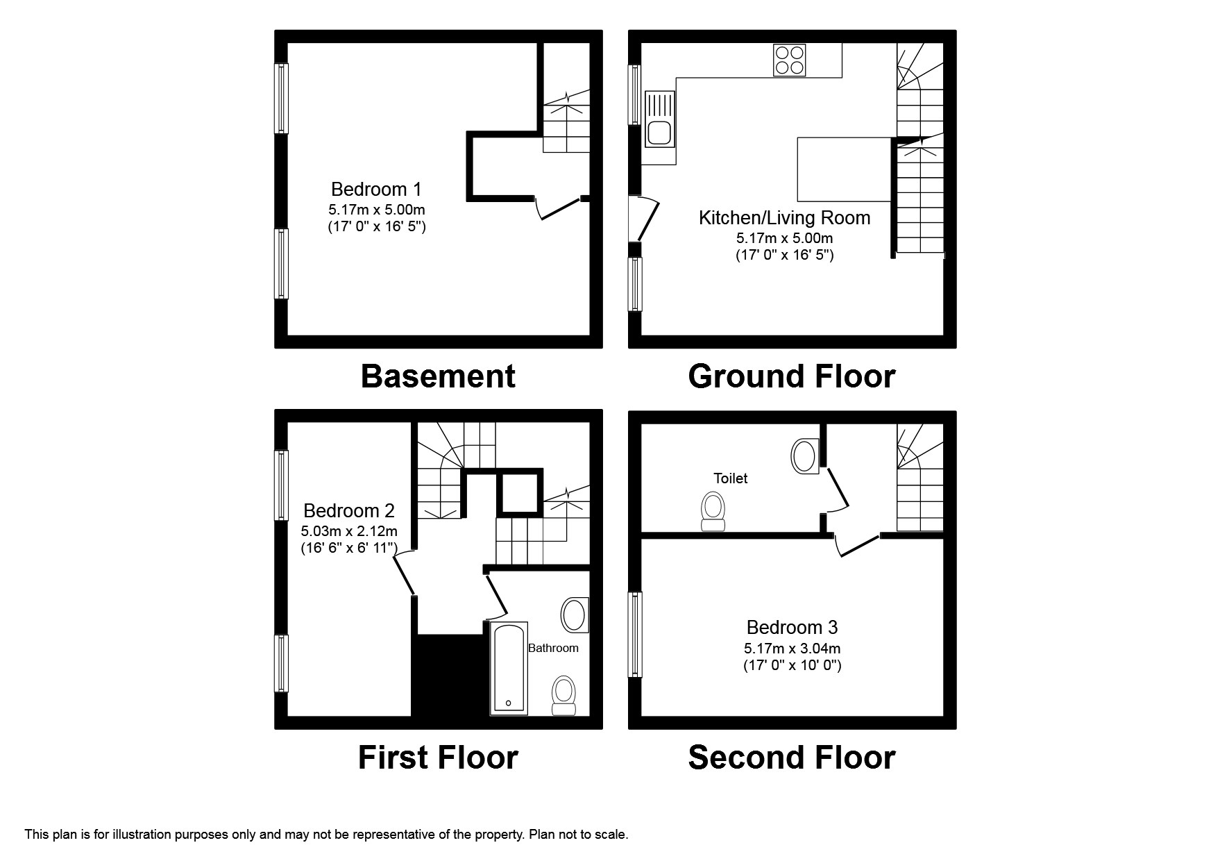 3 Bedrooms Terraced house to rent in Beechwood Mount, Burley, Leeds LS4