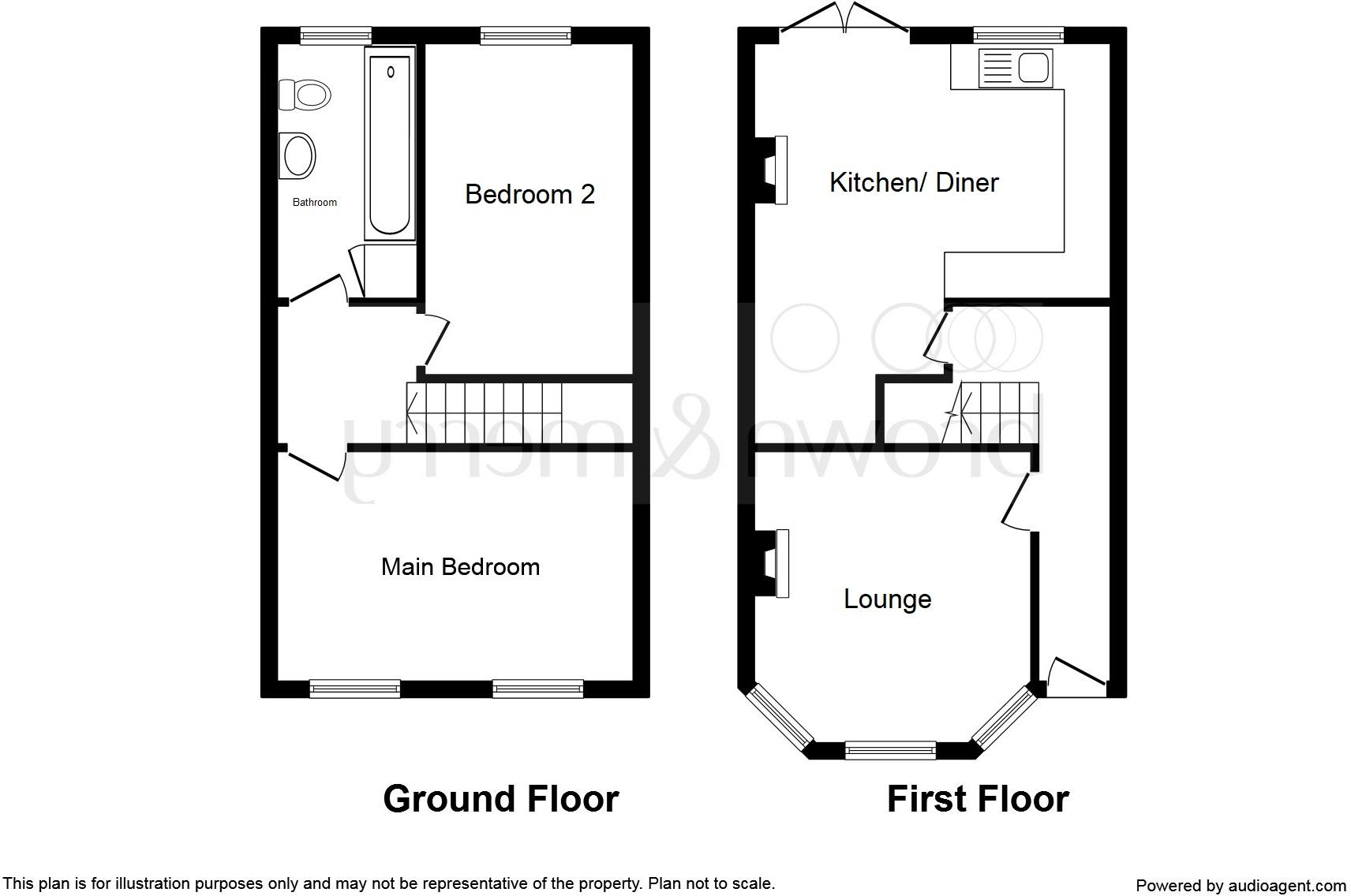 Chiltern Street, Aylesbury HP21, 2 bedroom terraced house for sale