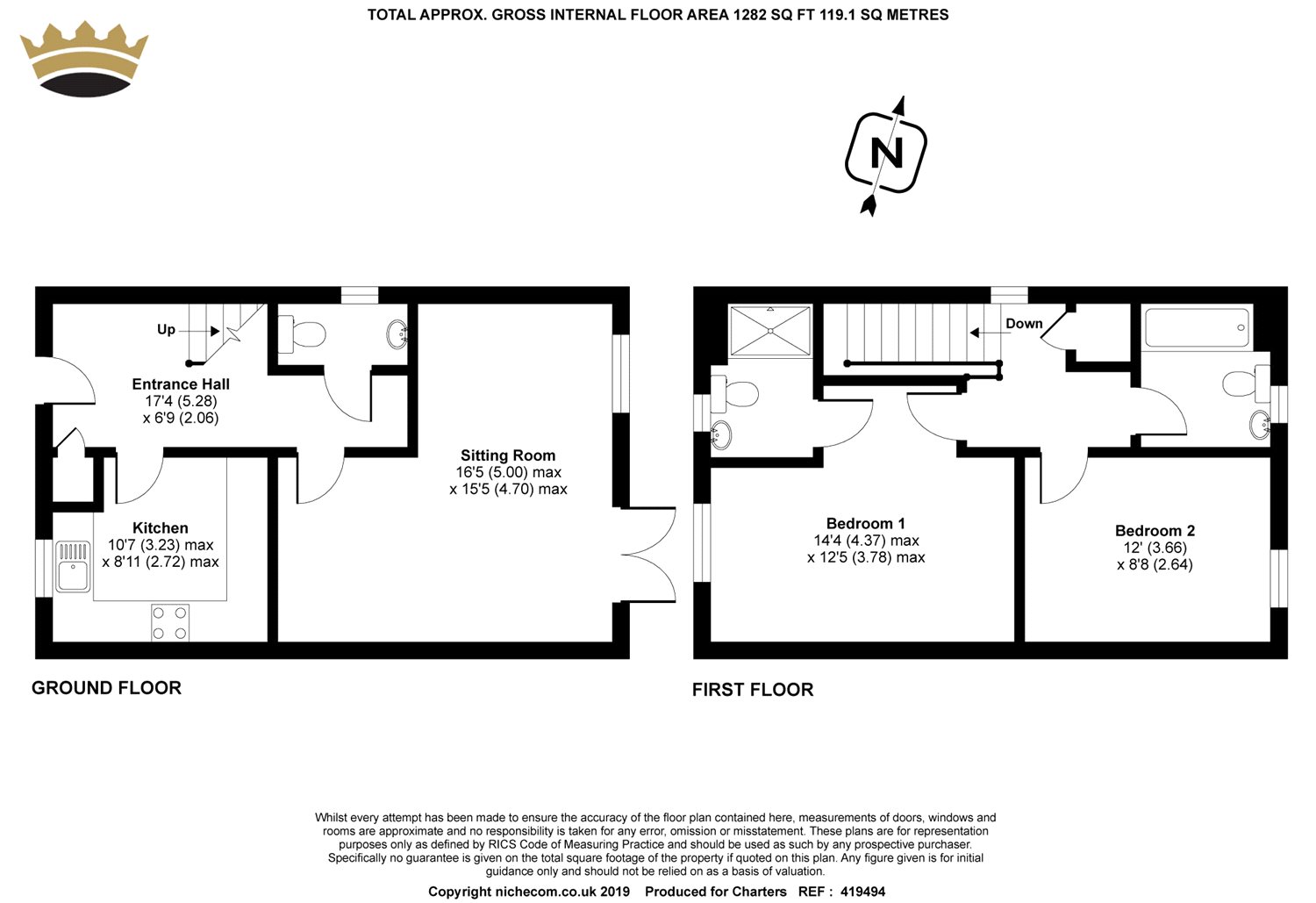 2 Bedrooms Parking/garage for sale in Wheat Close, Bentley, Farnham, Hampshire GU10