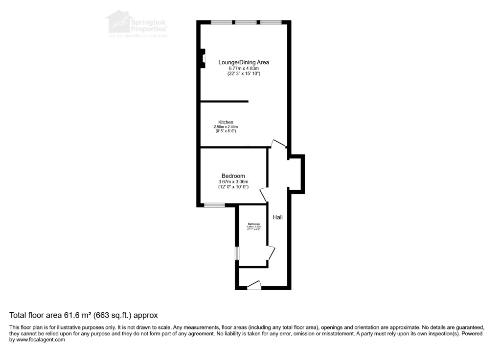 Flat 2, Sanwyn House,, Belvedere Road floorplan