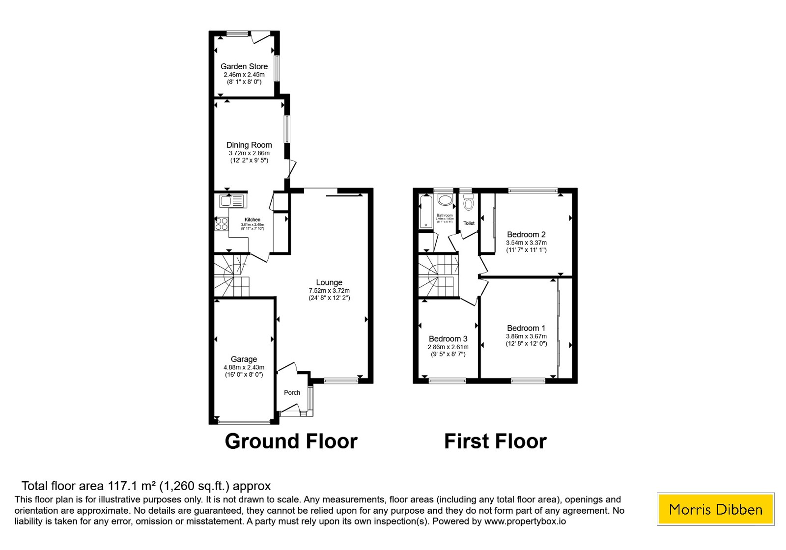 2, Fairbourne Close, Hampshire floorplan