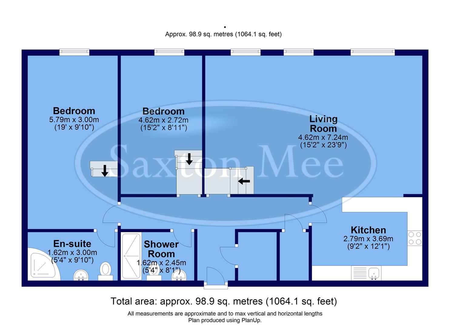 216, Kingswood Hall, Sheffield floorplan