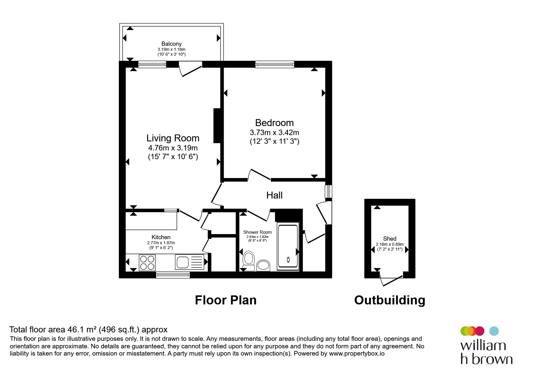 57, Cliffe Gardens, Shipley floorplan