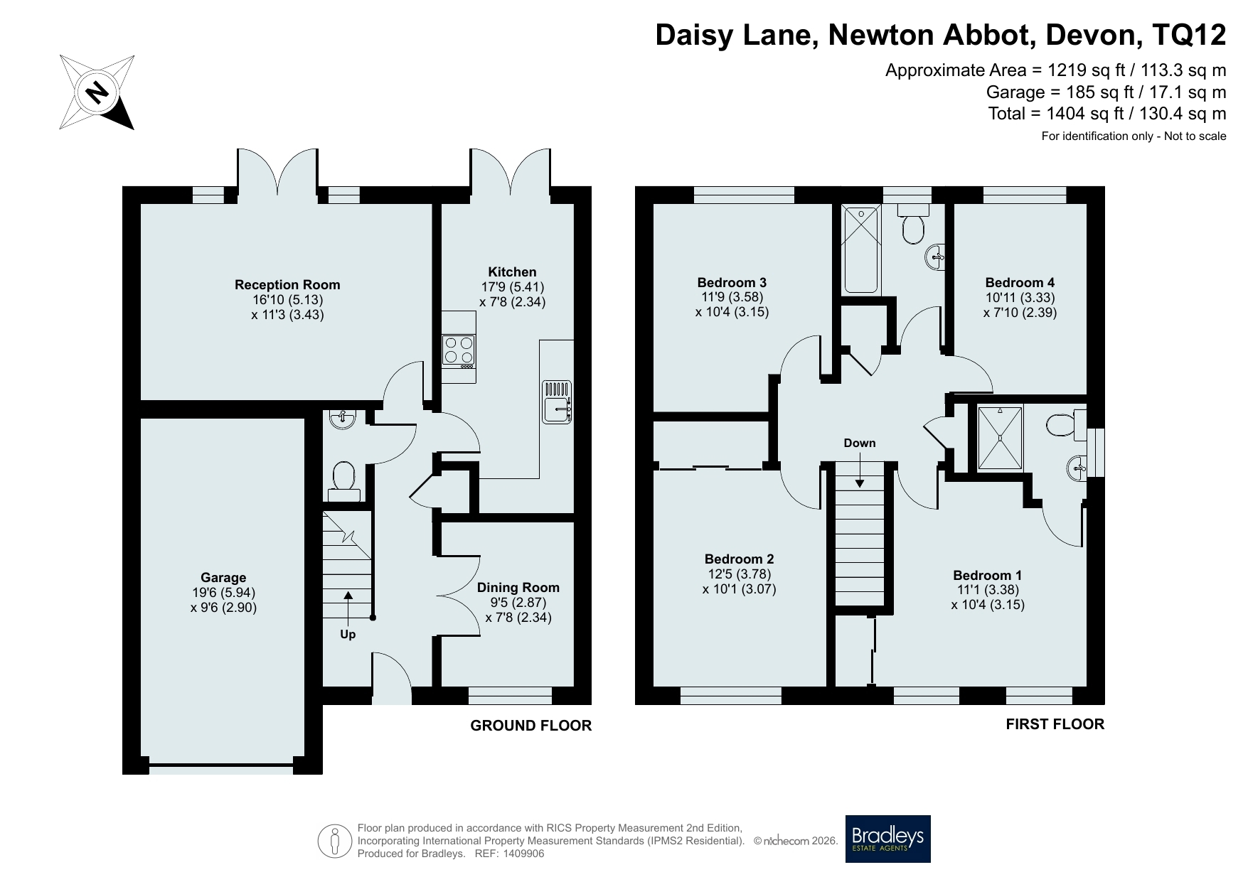 20, Daisy Lane, Devon floorplan