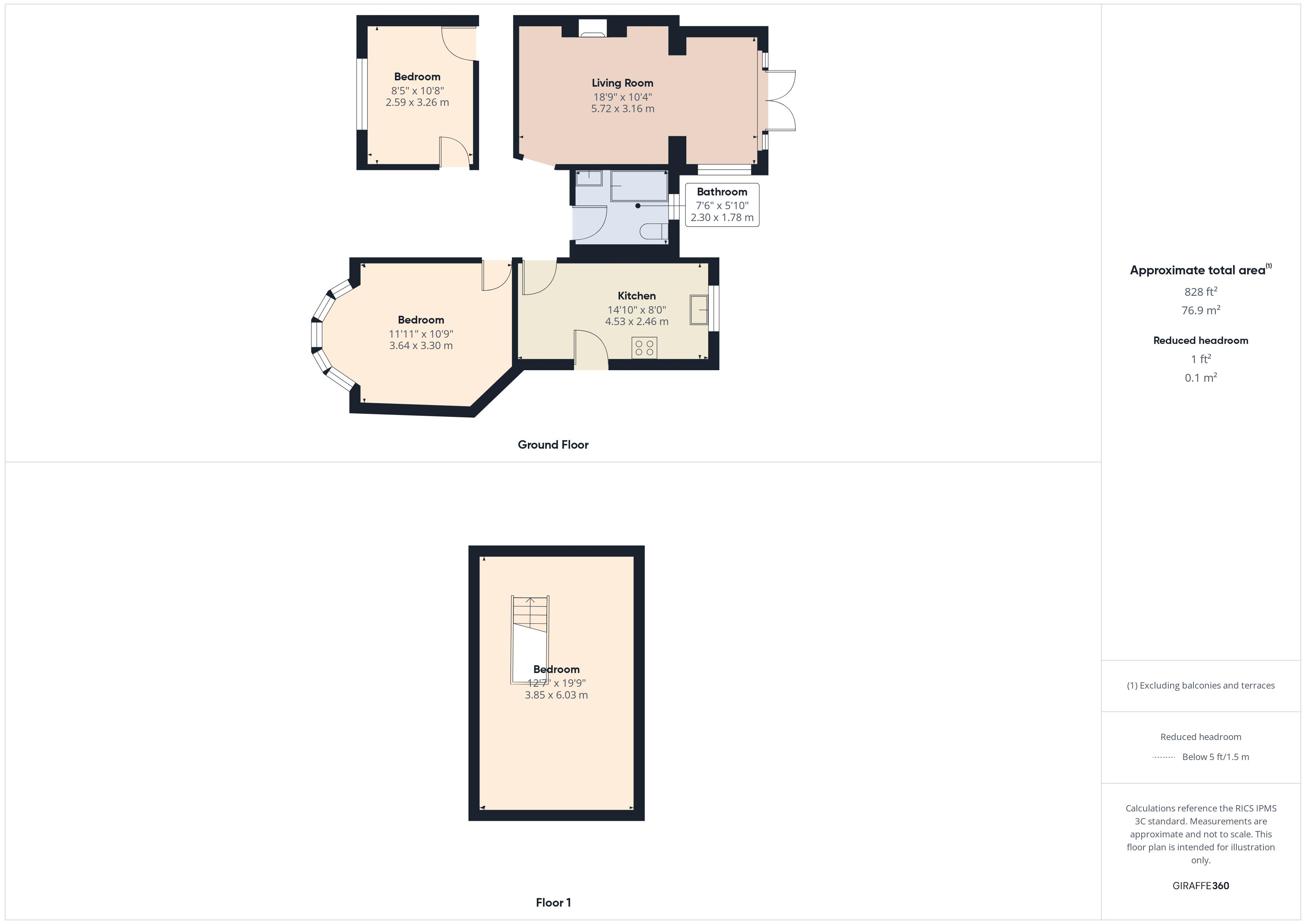 181, Cuxton Road, Rochester floorplan