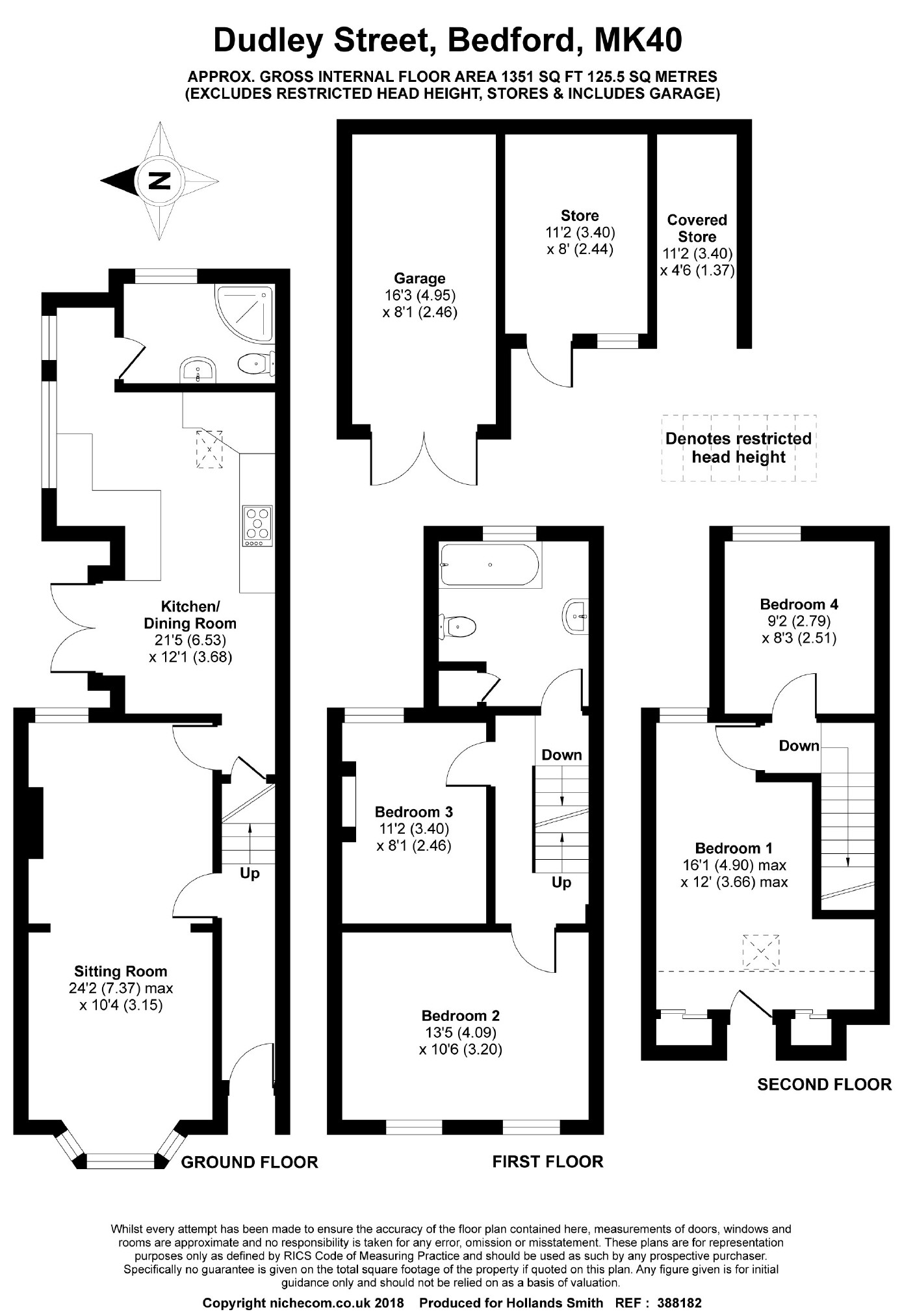 4 Bedrooms Semi-detached house for sale in Dudley Street, Bedford MK40