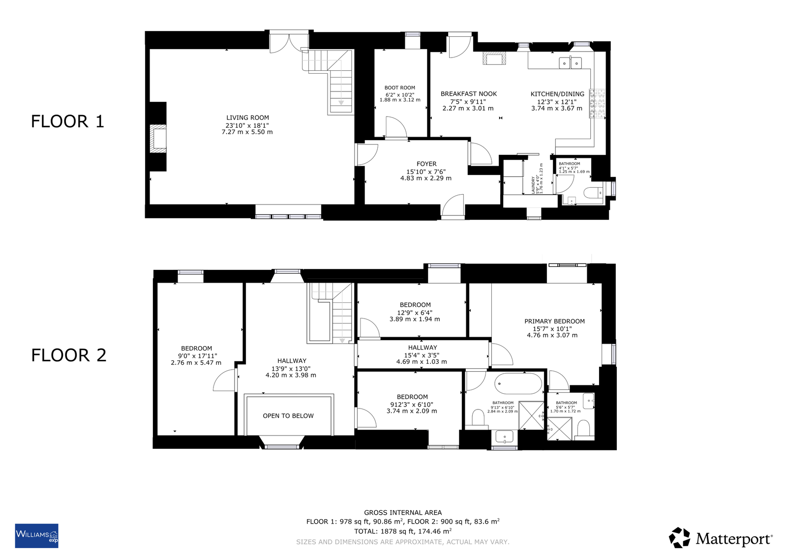 Whinstones,Briery Busk Farm, Nine Acre Lane, Sheffield floorplan