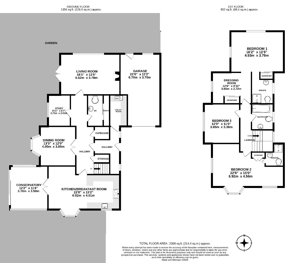 12, The Close, Hertfordshire floorplan