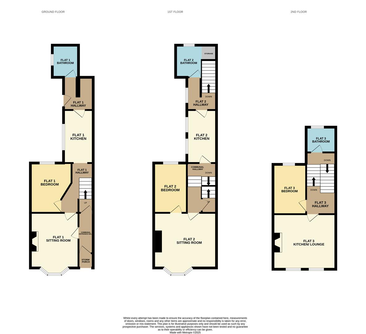 100, Denmark Road, Lowestoft floorplan
