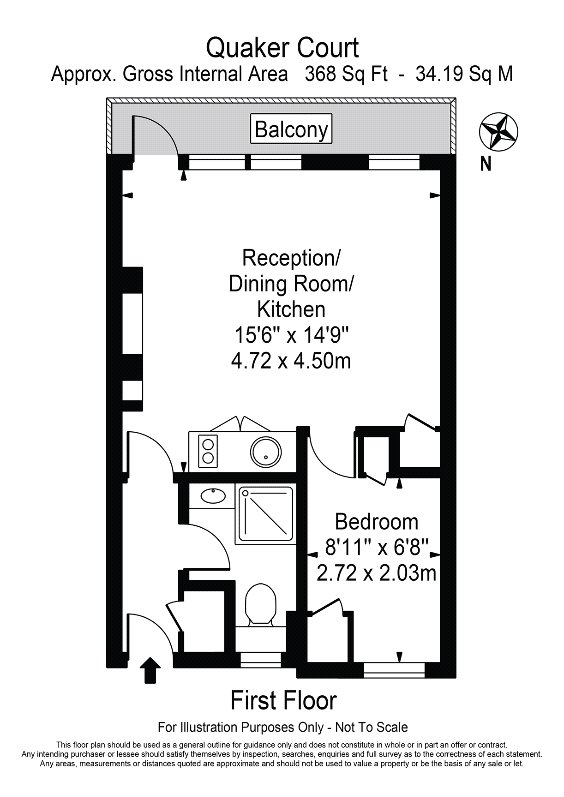 Banner Street, London floorplan