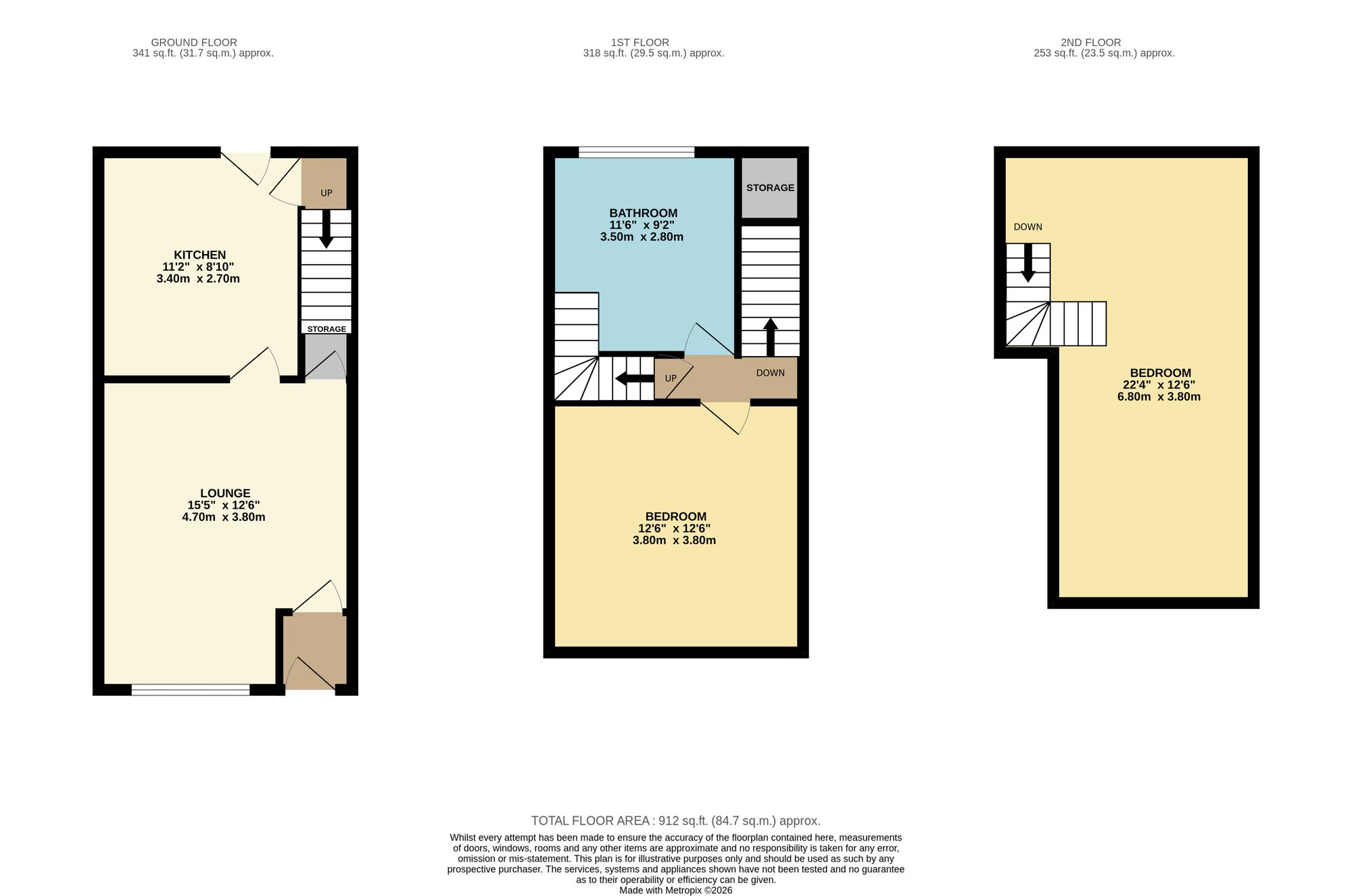 10 Peabody Street, Bolton floorplan