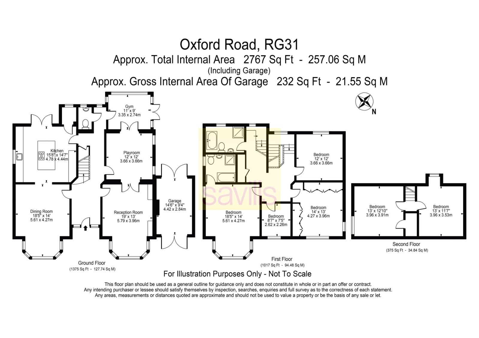 1021, Oxford Road, Reading floorplan