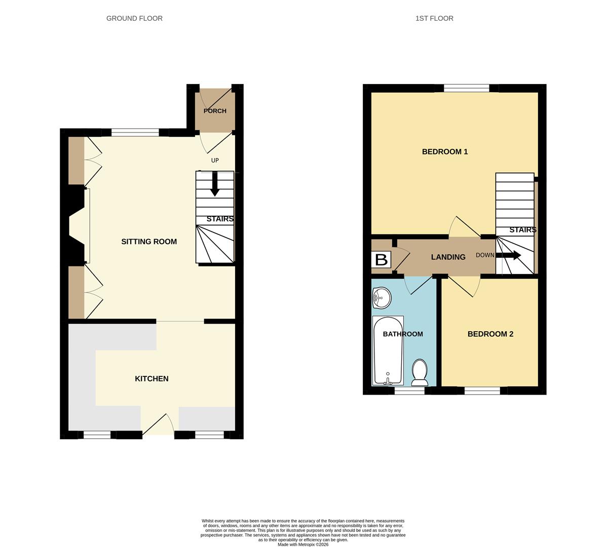 3, Westbridge Cottages, Tavistock floorplan