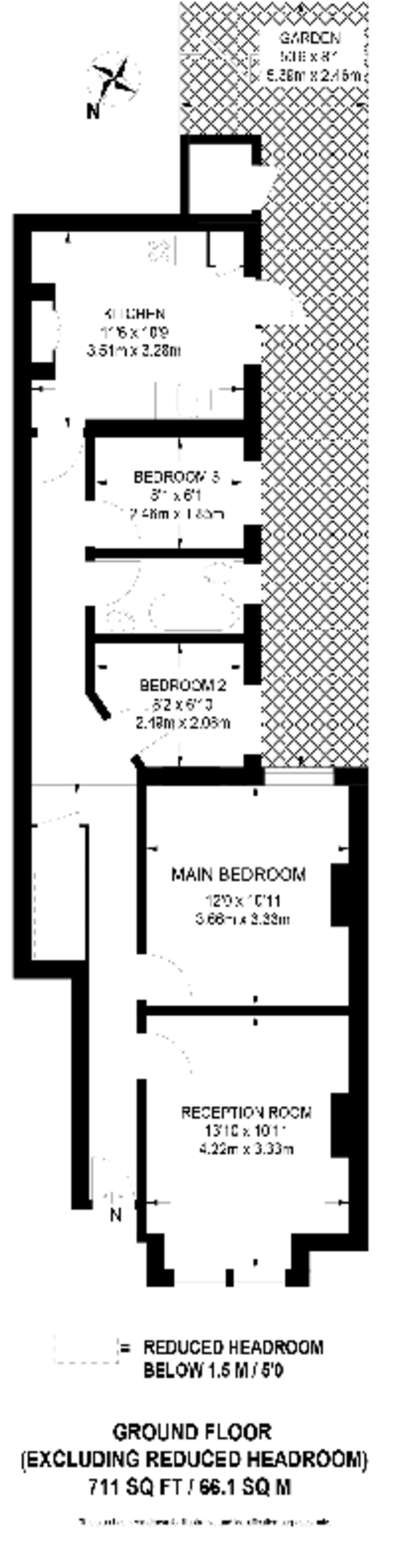 Bickley Street, Tooting floorplan