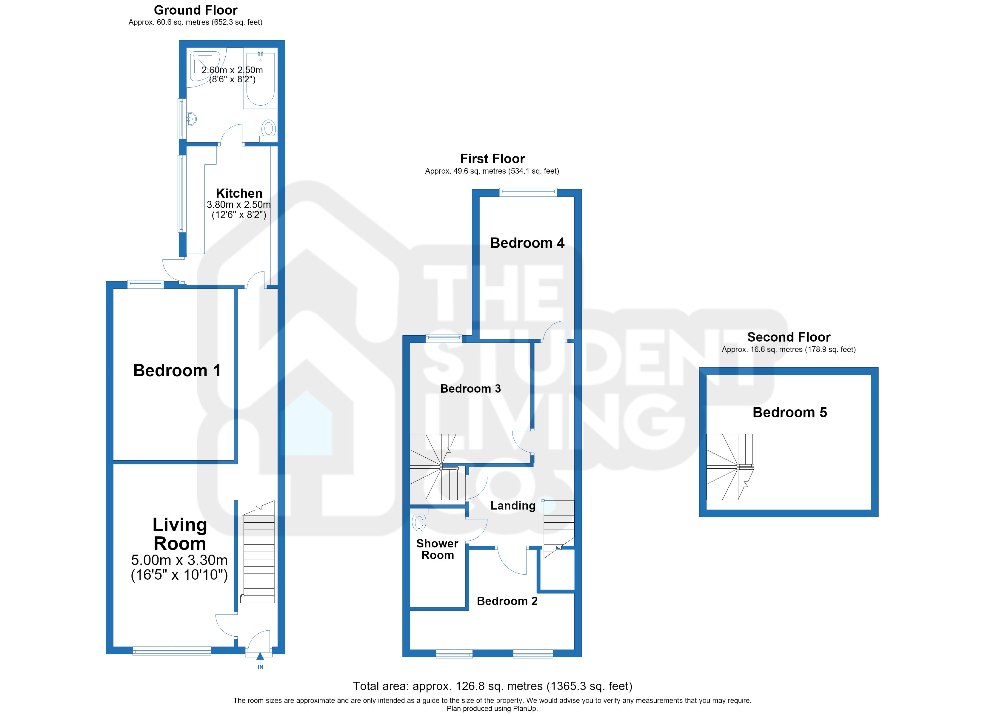 197, Queens Road, Nottingham floorplan