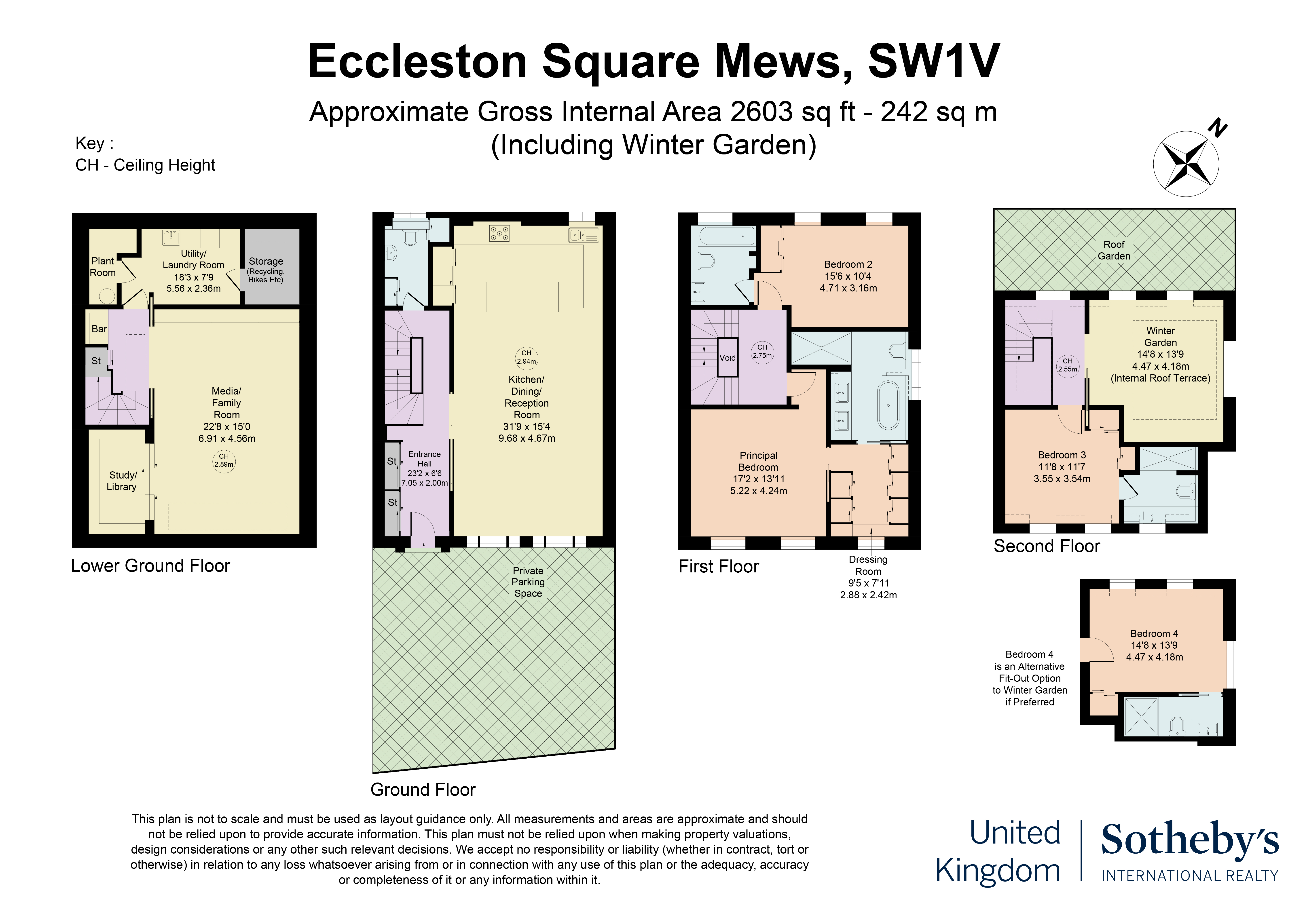 Eccleston Square Mews, London floorplan