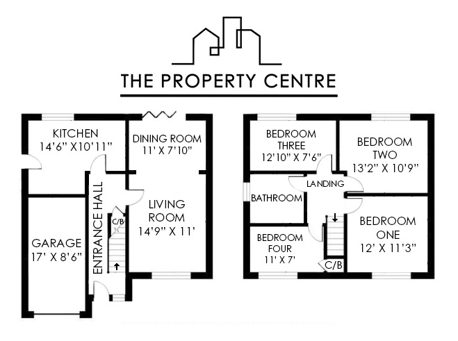 94, Queensway, Taunton floorplan